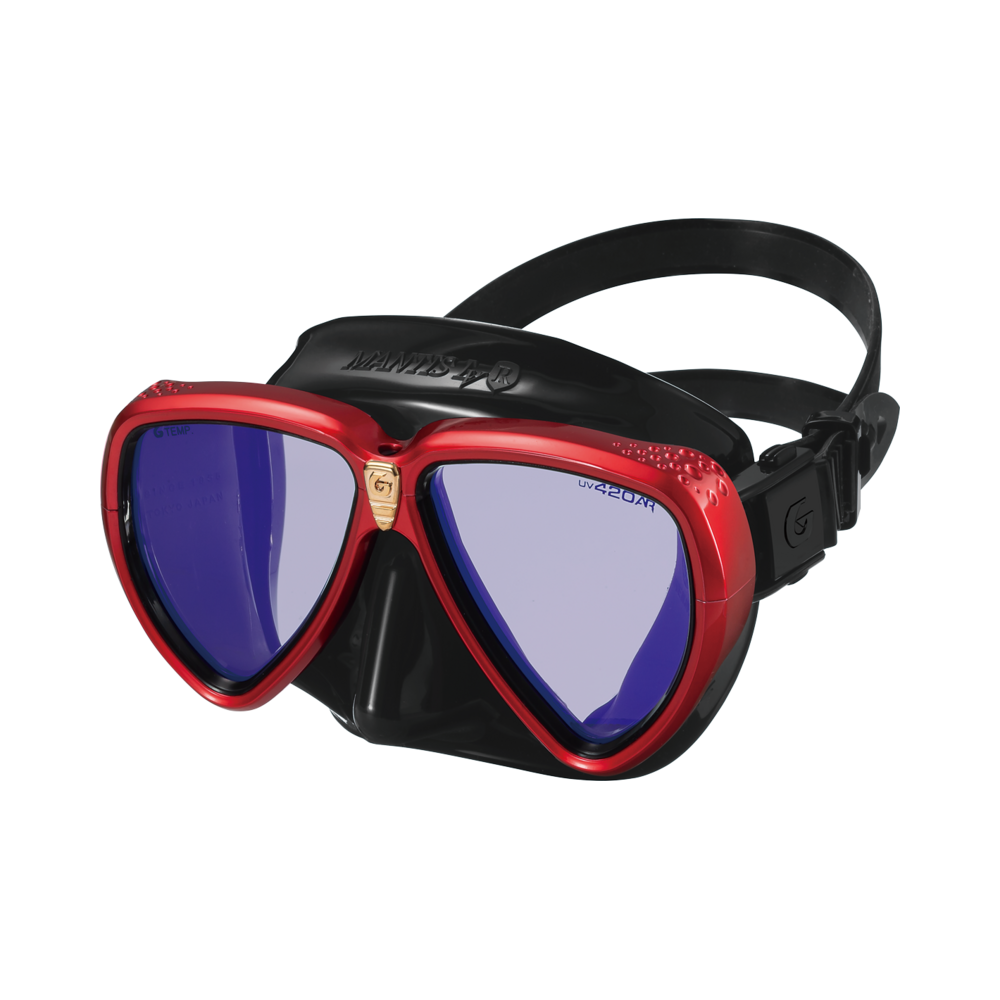 Mantis LVR BK Silicone UV420+AR - MIR Ruby RED