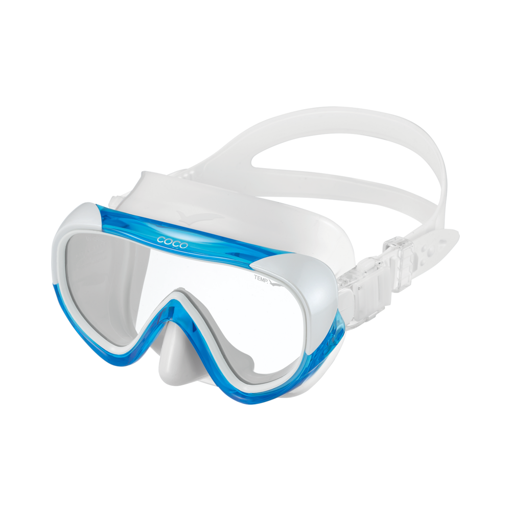 Coco WT Silicone - Clear Hawaiian Blue