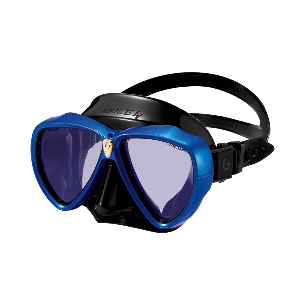 Mantis LV BK Silicone UV420+AR - MIR Marine Blue