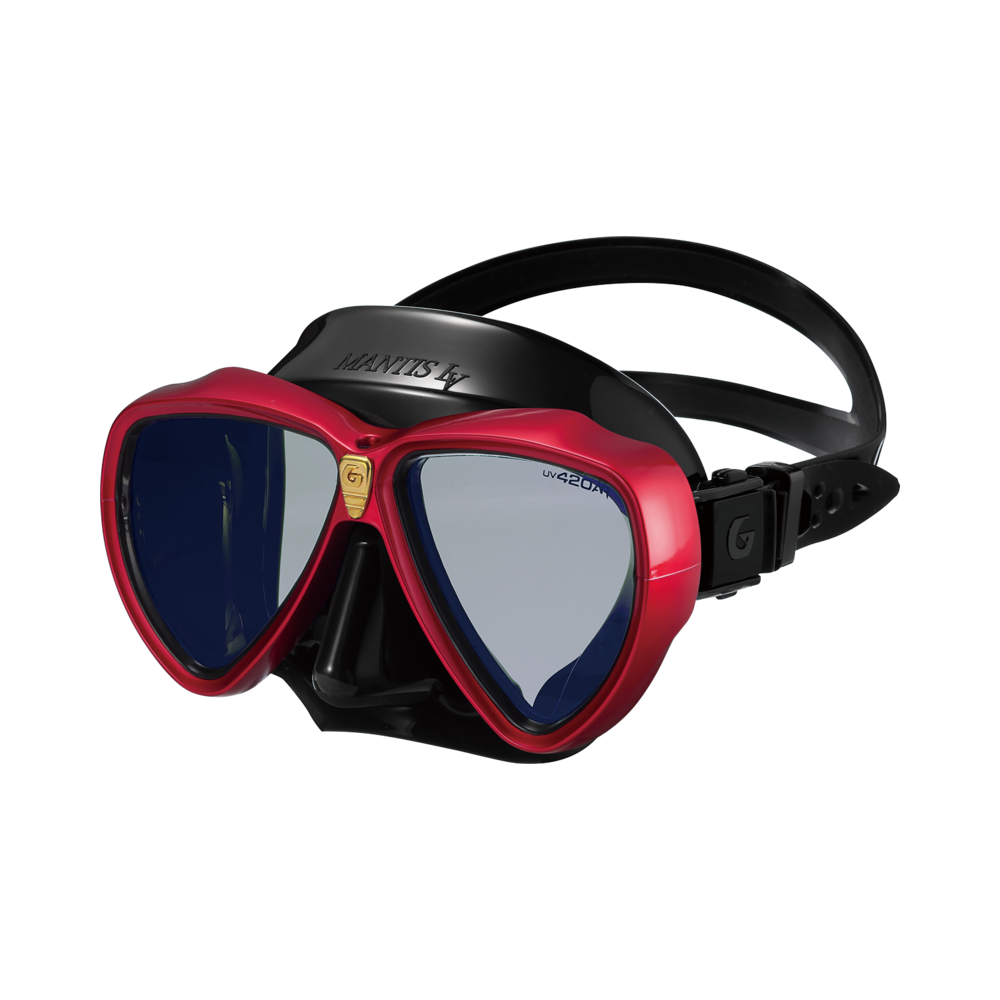 Mantis LV BK Silicone UV420+AR - MIR Ruby RED