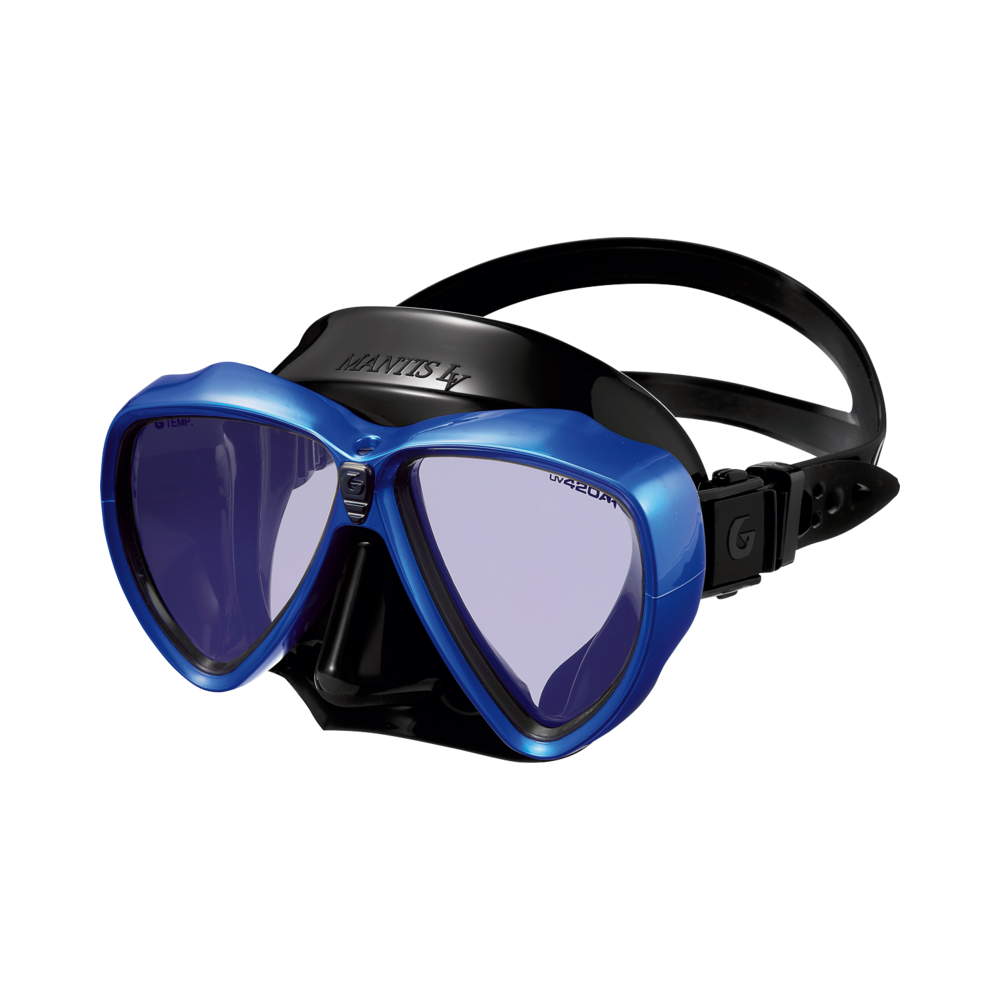 Mantis LV BK Silicone UV420+AR - Mtmn Blue