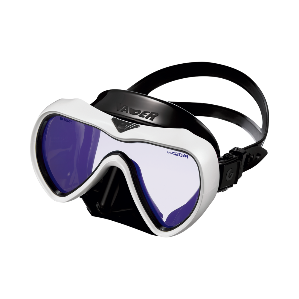 Vader BK Silicone UV420+AR - M Glass White