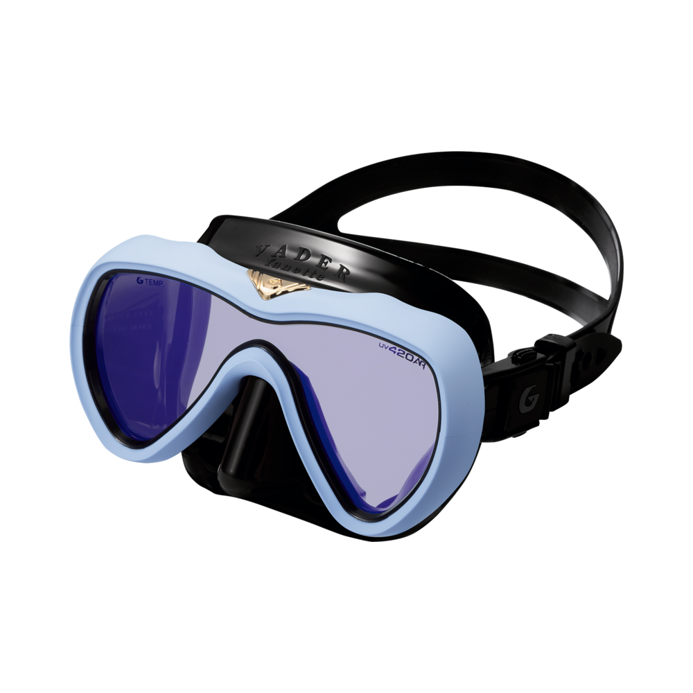 Vader Fanette BK Silicone UV420+AR - Rubber Shell Blue