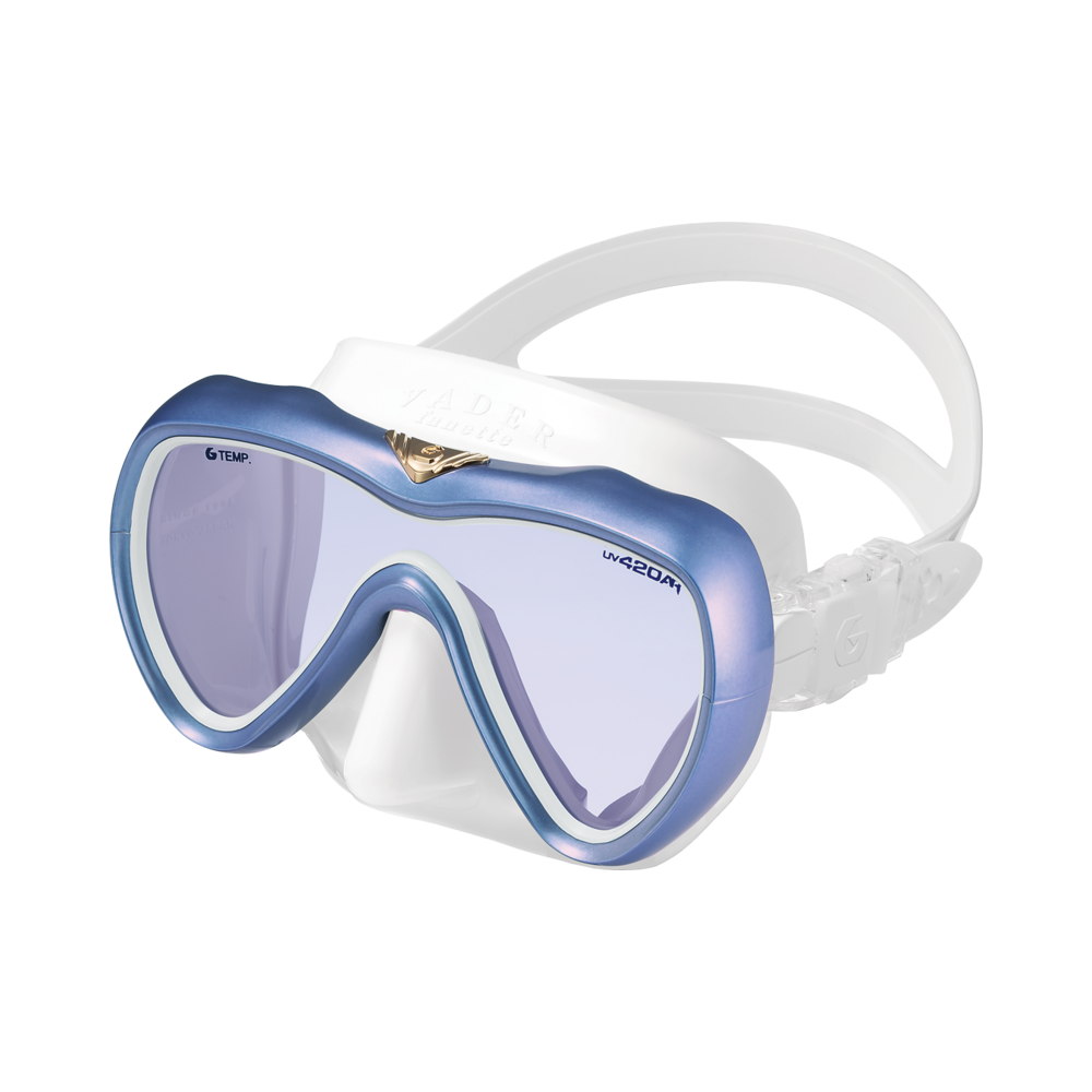 Vader Fanette WT Silicone UV420+AR - MIR Polarized Blue