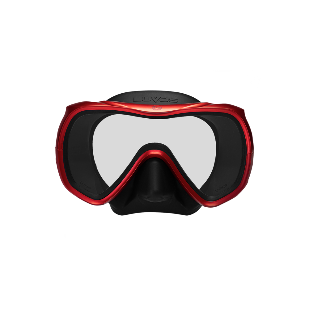 Luvos G Metal BK Silicone UV380 AR+IR - Crimson